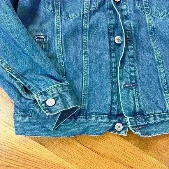 Gap Teen Classic Denim Jacket Size XL Excellent Condition - Picture 4 of 5